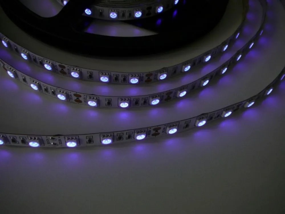 LED Solution UV LED pásik 14,4W/m 12V bez krytia IP20 07803