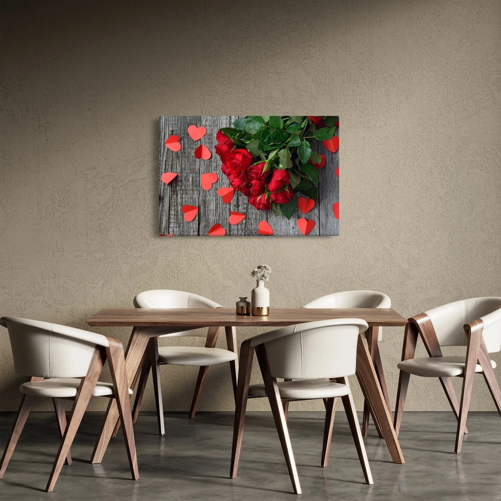 Obraz ruží (90x60 cm)