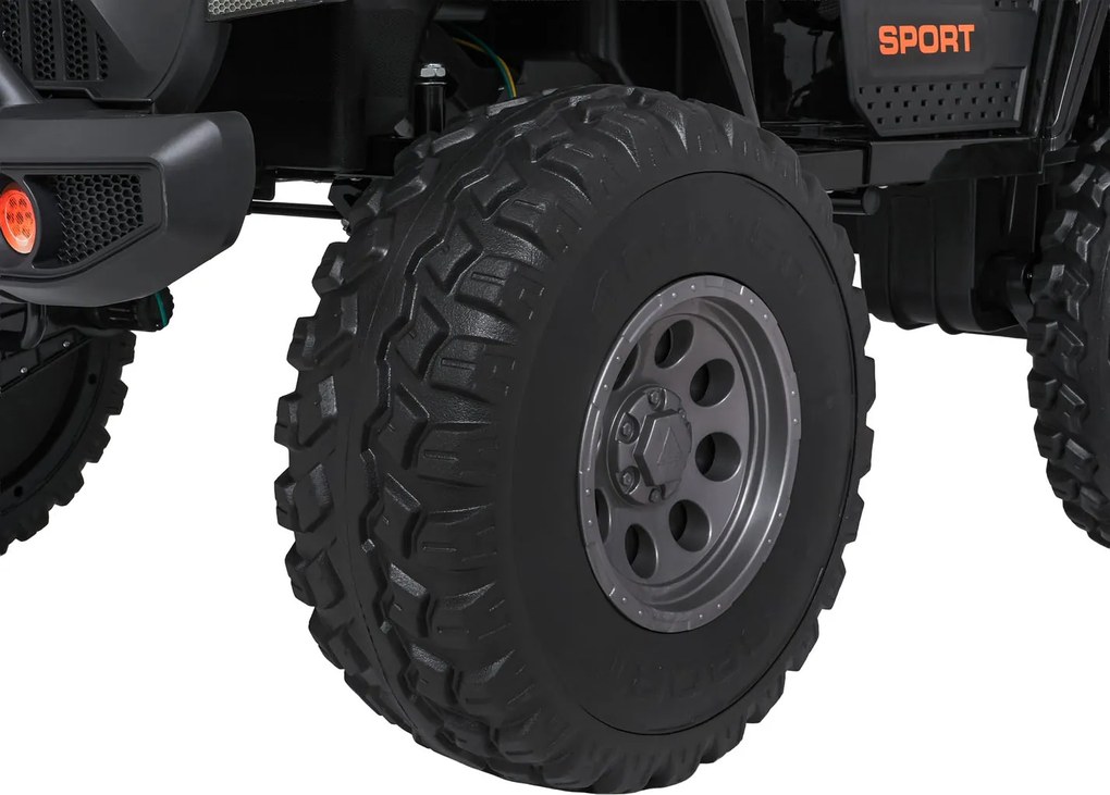 Ramiz Extrémne športové vozidlo 4x4 s variabilnou veľkosťou čierne