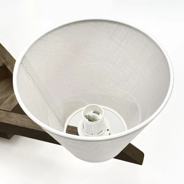 Brilagi - LED  Prisadený luster ANTHONY 5xE14/40W/230V dub orech