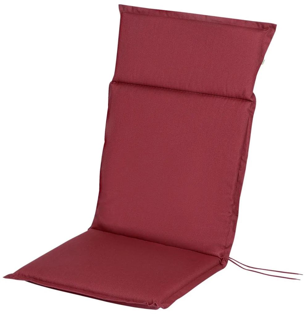 FLORABEST® Podsedák na stoličku / kreslo, 120 x 50 x 4 cm (červená),  červená (100319947) | BIANO
