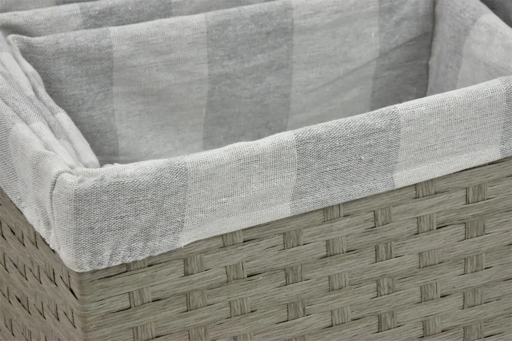 Úložný box sivý Rozmery (cm): 52x33, v. 20