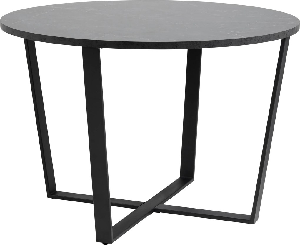 XXXLutz JEDÁLENSKÝ STÔL, čierna, 110/110/75 cm Carryhome - Stoly - 001749013001