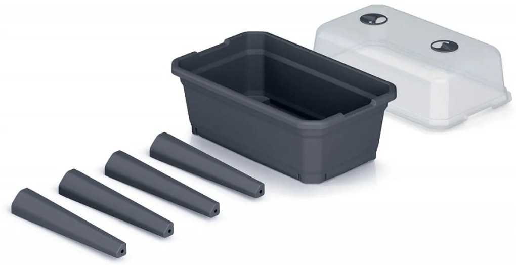 Sadbovač vysoký RESPA ECO 59,6 cm antracit