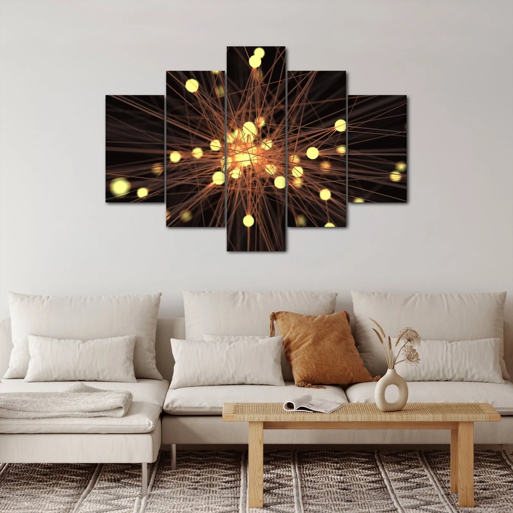 Obraz abstrakcie (150x105 cm)