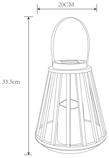 Globo 36654 - LED Solárne svietidlo SOLAR LED/0,06W/3V 3200K IP44