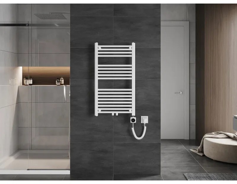 Mexen Mars, elektrické vykurovacie teleso 900 x 500 mm, 400 W, biela, W110-0900-500-6400-20