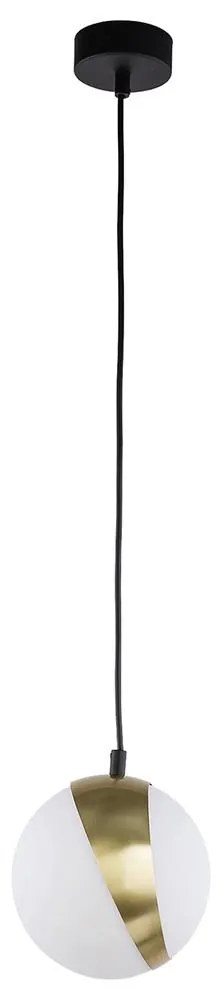 Jupiter 1708 - Luster na lanku ELFA 1xE14/40W/230V mosadz