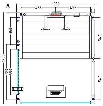 Infrasauna VOLLSPEKTRUM-MINI pre 1 osobu