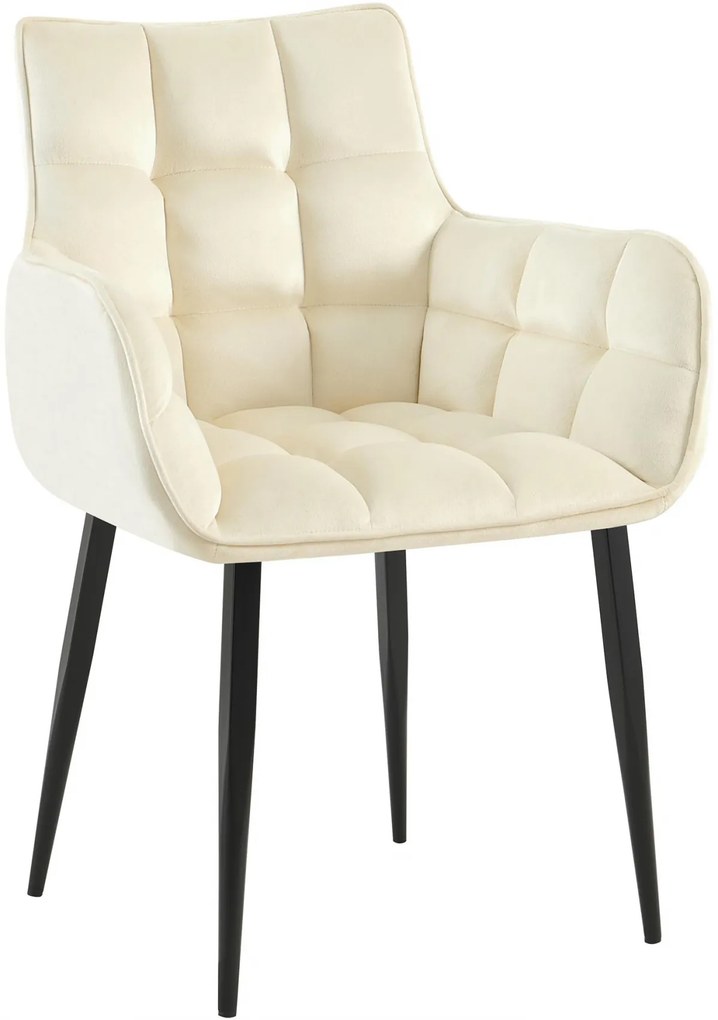 Stolička Tirana zamat - krémová