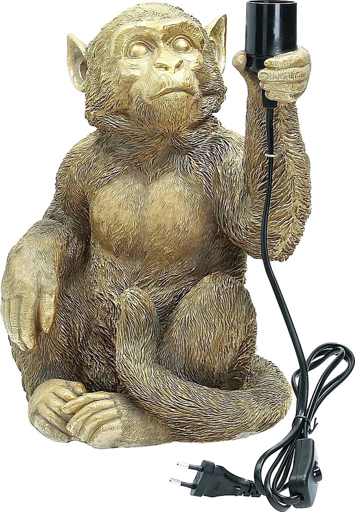 Stolová lampa Gold Monkey 36cm