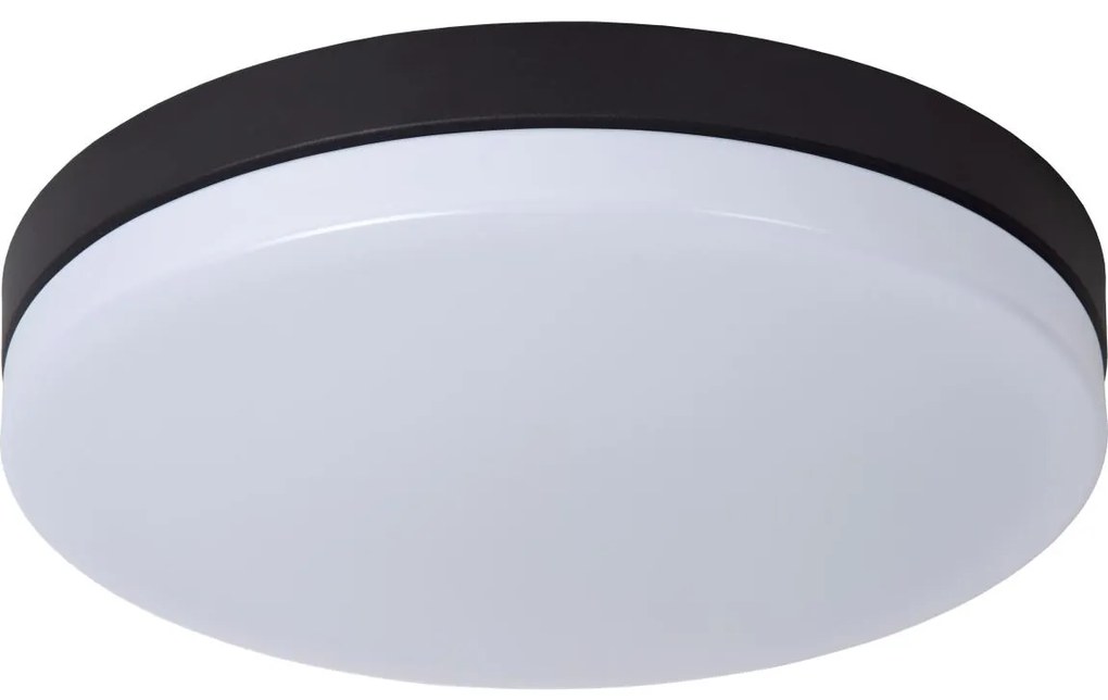 Lucide Lucide 79111/40/30 - LED Kúpeľňové svietidlo BISKIT LED/36W/230V IP44 čierna LC3667