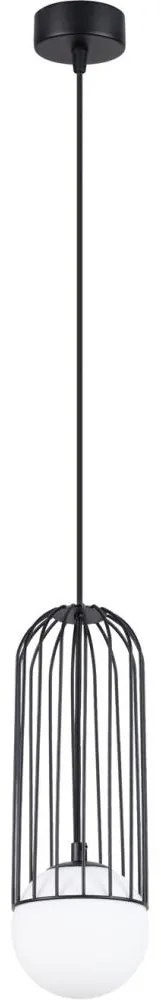 Sollux SL.1332 - Luster na lanku BRINA 1xG9/8W/230V čierna