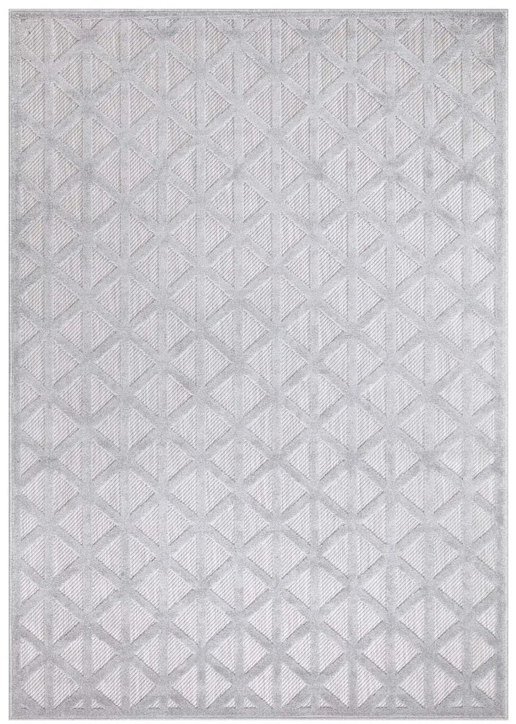 Dekorstudio Terasový koberec SANTORINI - 446 sivý Rozmer koberca: 160x230cm