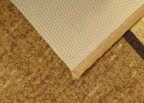 Koberce Breno Behúň BOMBAY 33, šíře role 67 cm, hnedá, viacfarebná