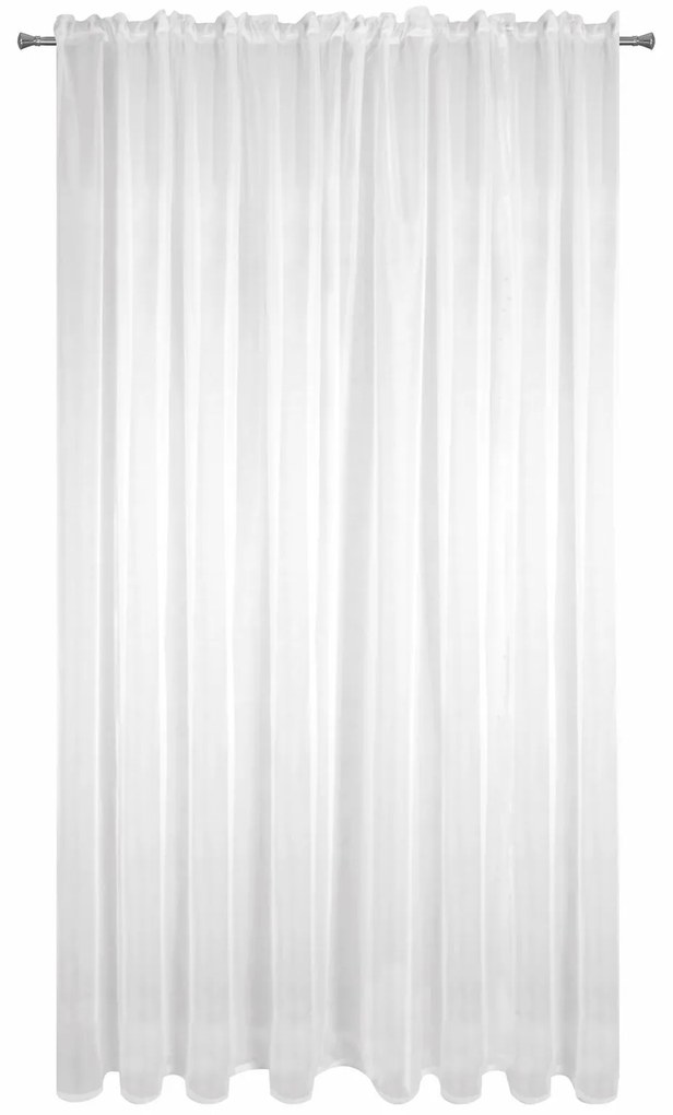 ZÁCLONA NA PÁSKE LUCY 300X300 CM BIELA