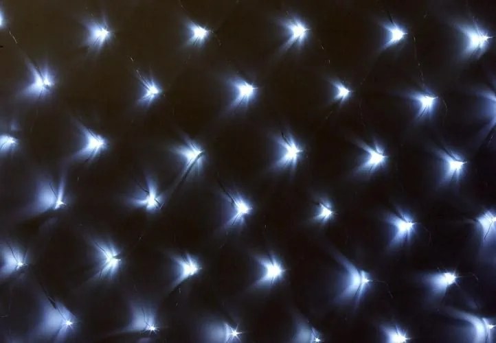 Nexos 39399 Svetelná sieť 1,5 x 1,5 m, 100 LED, studená biela