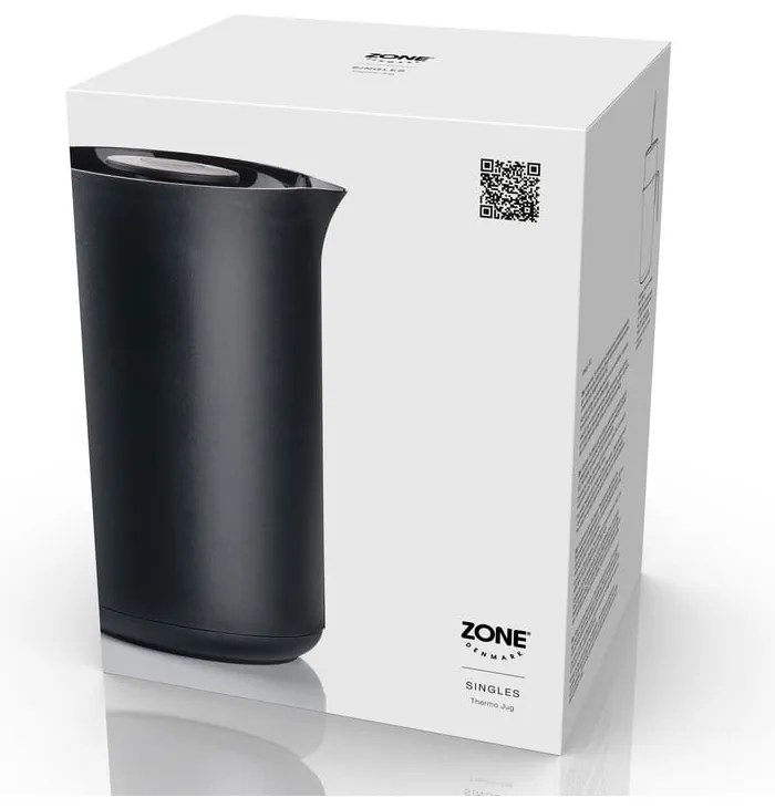 Čierna termoska 1 l Singles – Zone