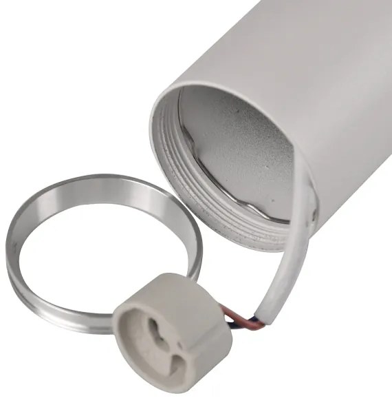 Nástenné svietidlo BAMBOO 2xGU10/10W/230V biela