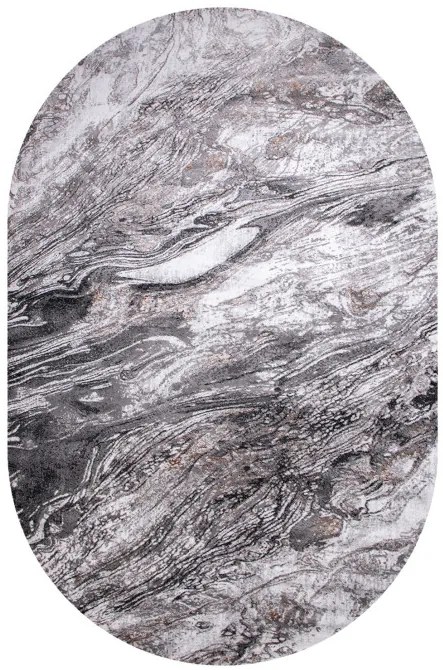 Koberec MAYA PR117 viacfarebný / sivý ovál