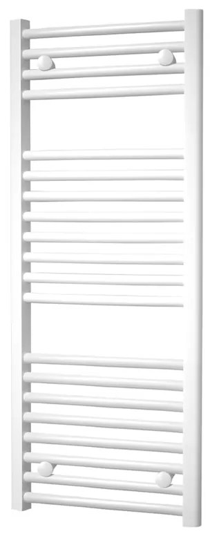 Mereo, Vykurovací rebrík, rovný, biely, MER-MT01 Varianta: Vykurovací rebrík, rovný, 450x970 mm, biely