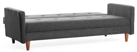 Dvojmiestná pohovka NARA tmavosivá