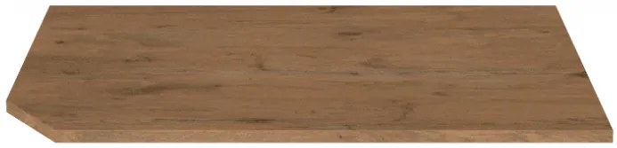 Pracovná doska Bronte (220cm) (dub lancelot) (rovná). Vlastná spoľahlivá doprava až k Vám domov. 1058745
