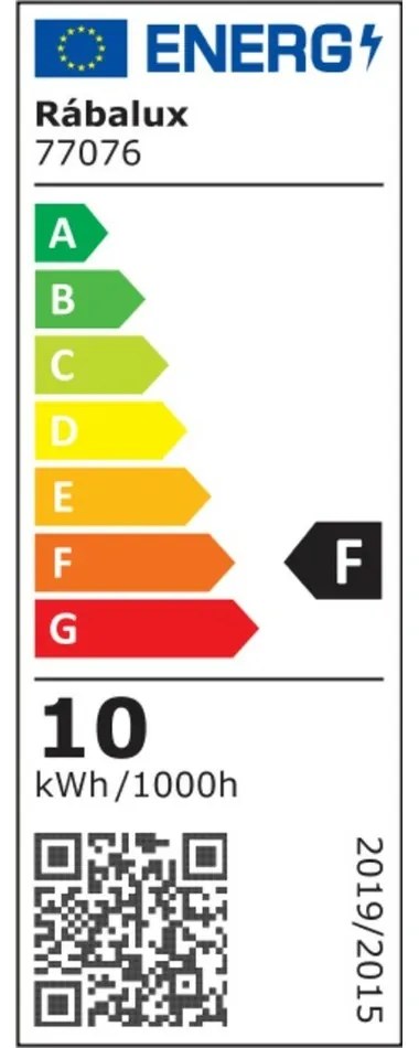 Rabalux 77076 vonkajšie nástenné LED svietidlo Mataro 10 W, biela