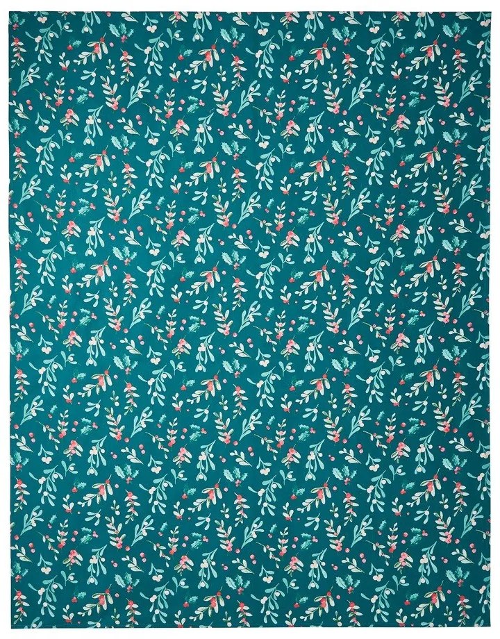 Bavlnený obrus 137x178 cm Holly and Mistletoe – Catherine Lansfield