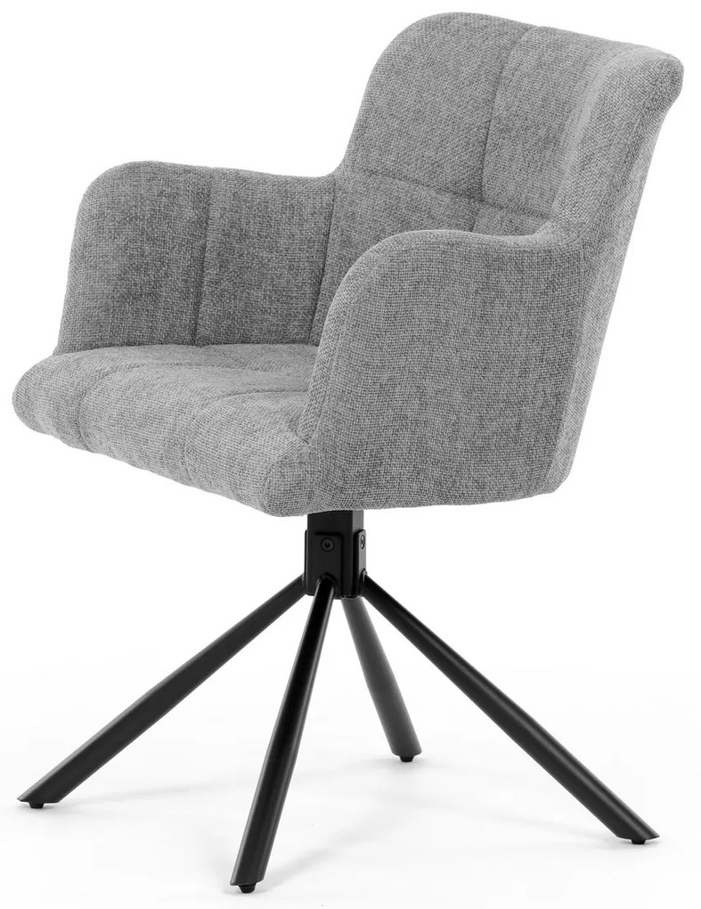 Sada jedálenských stoličiek s vratným mechanizmomDCH-T1122 GREY2, 2 ks