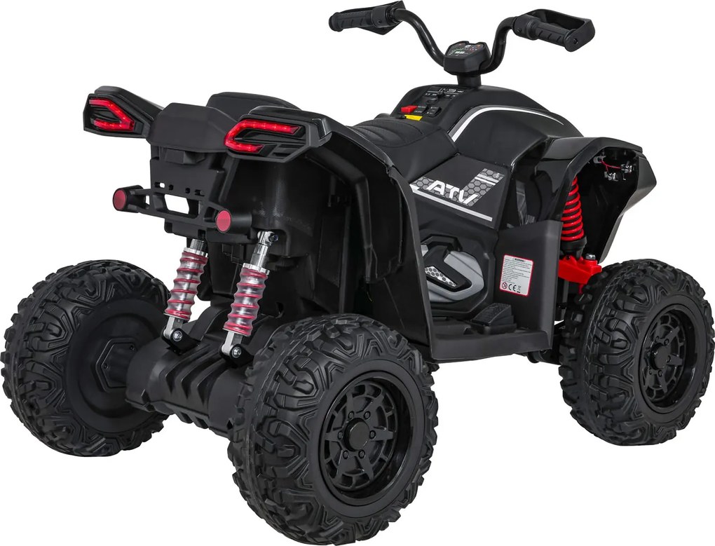 Ramiz Rýchle koleso Quad Vehicle Čierna