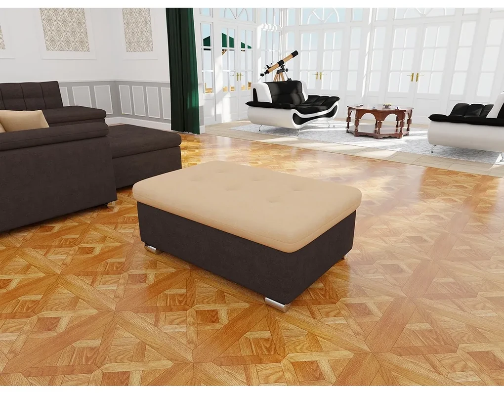 Taburetka Tony veľká, Dostupné poťahy: ekokoža Soft 017 + Lawa 05