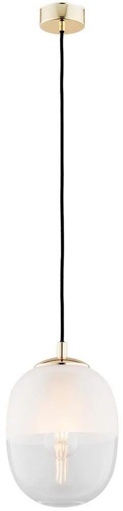 Argon 4675 - Luster na lanku BALTIMORE 1xE27/15W/230V zlatá