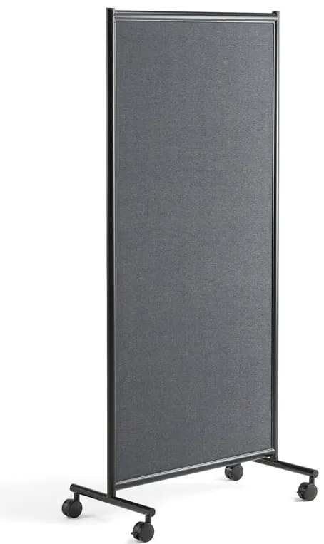 Mobilná nástenka MIRANDA, tmavošedá