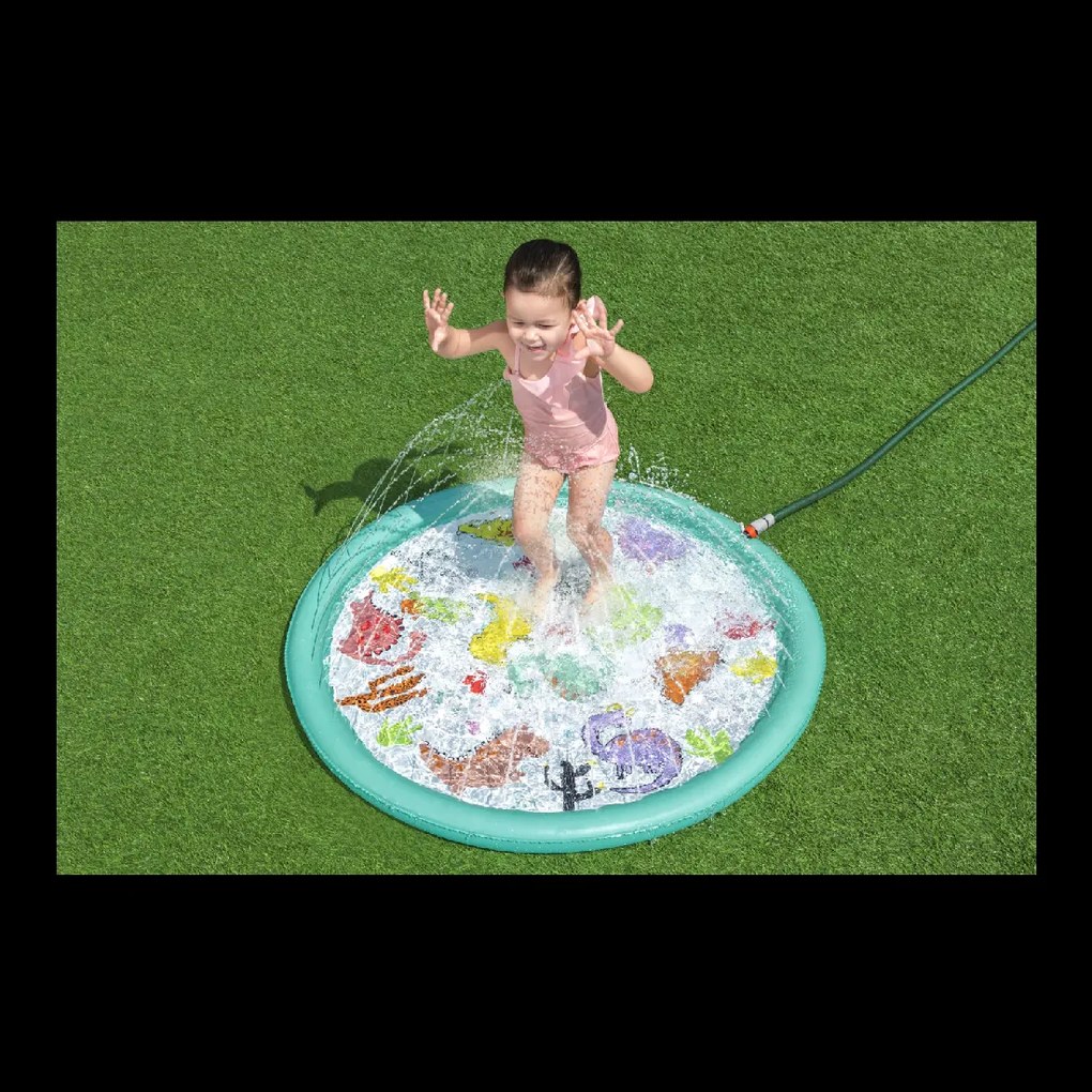 CH Nafukovacia podložka / sprchová vanička, priemer 122 cm, s fontánou