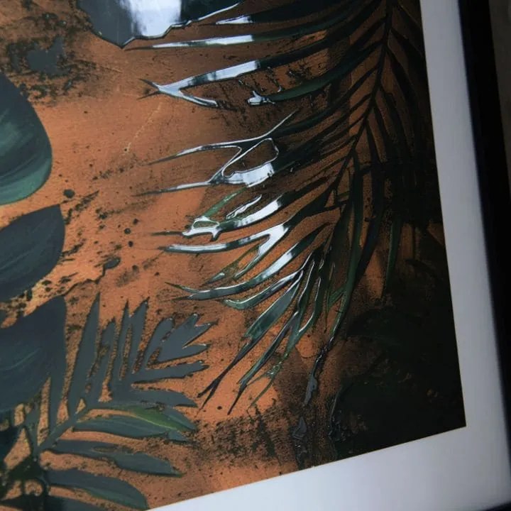 Plagát na stenu s EXTRA efektom - Midnight Jungle
