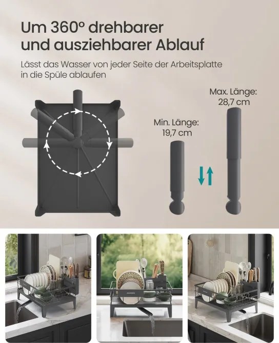 Odkvapkávač na riad KCS550GT01