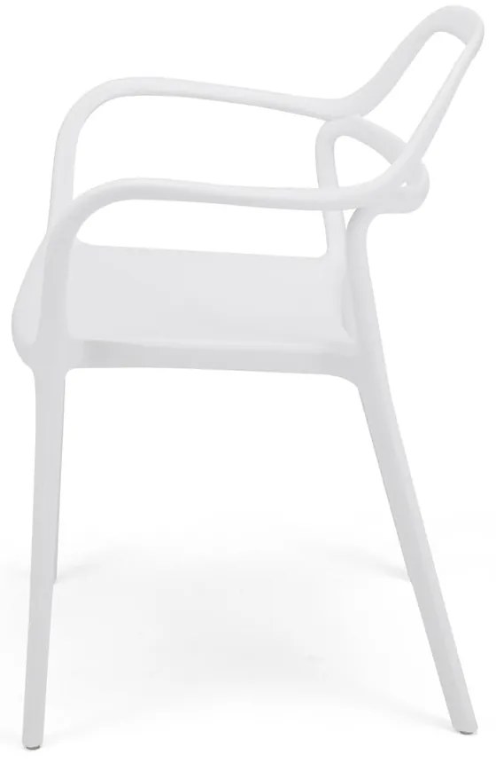 Súprava 2 bielych jedálenských stoličiek Bonami Selection Dali Chaur