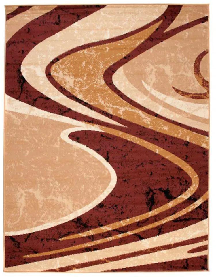 Kusový koberec PP Volga hnedý, Velikosti 180x250cm