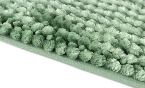 BO-MA, Kúpeľňová predložka Ella micro zelená, 50x80, zelená, kúpeľňa