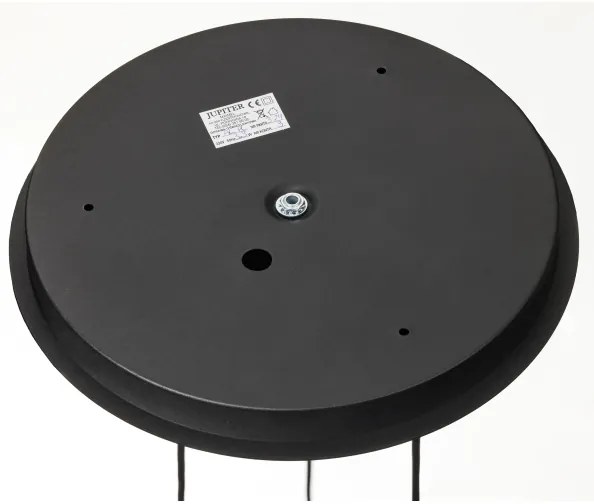 Jupiter 2013 - Luster na lanku ALAS 3xGU10/10W/230V čierna/zlatá