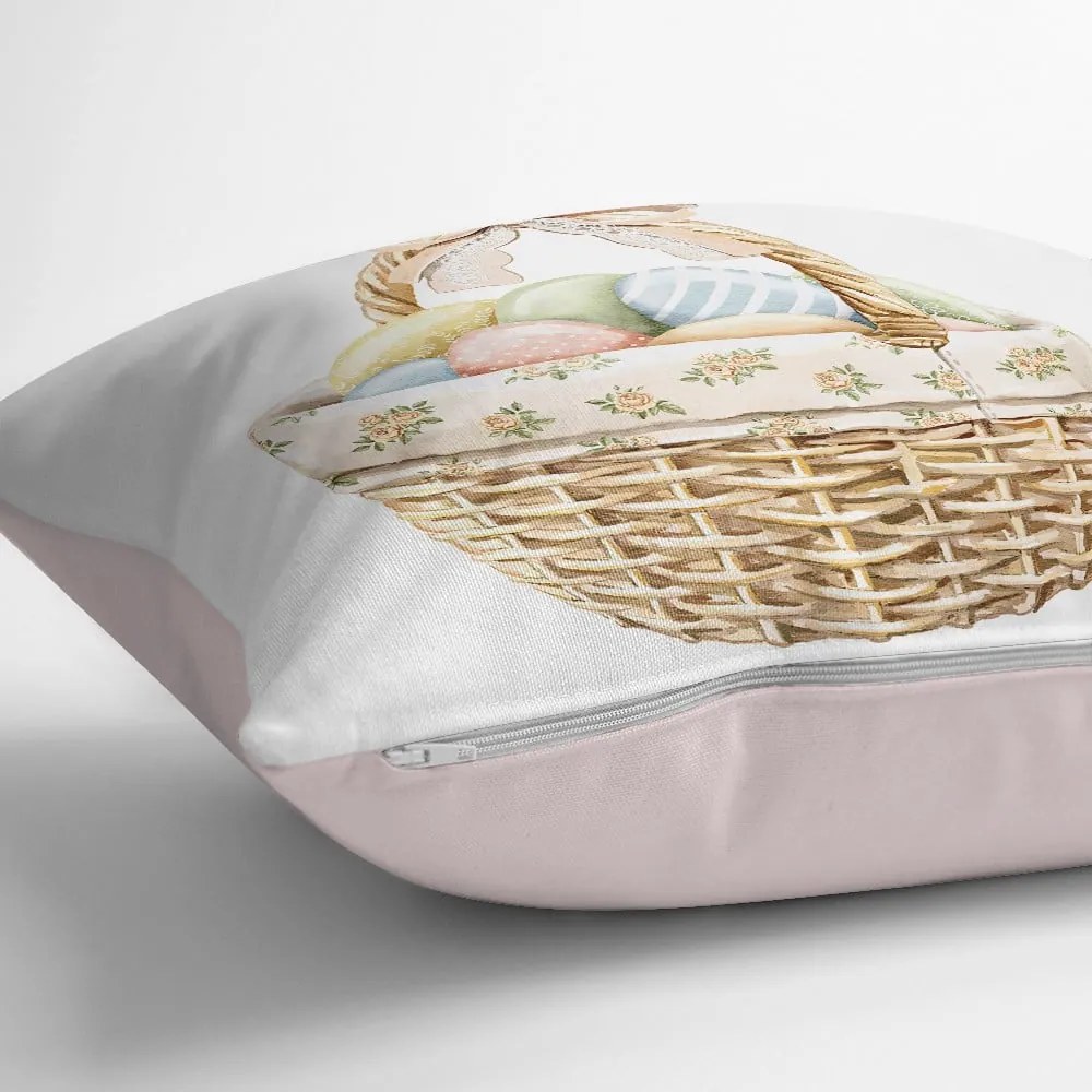 Obliečka na vankúš s veľkonočným motívom 43x43 cm – Mila Home