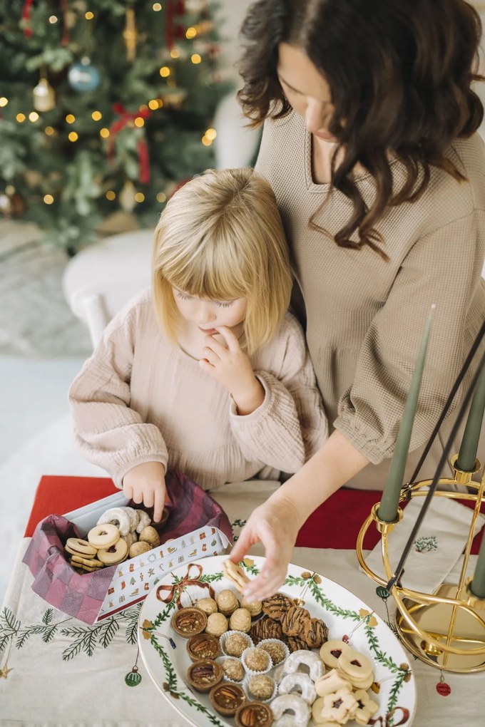 Ib Laursen Plechová dóza My Nostalgic Christmas Flat Square