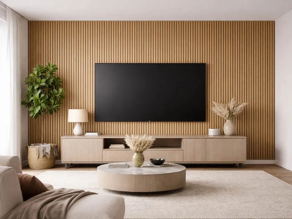 Akustický panel LEGI 60 x 240 cm, prírodný