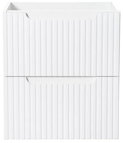 Závesná umývadlová skrinka Nova Biela 82-50-2S biela