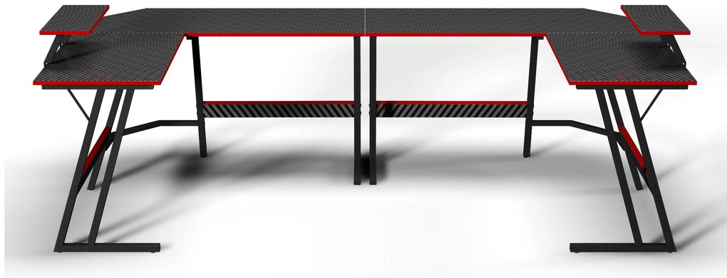 Herný stôl BG02 čierny 130 cm