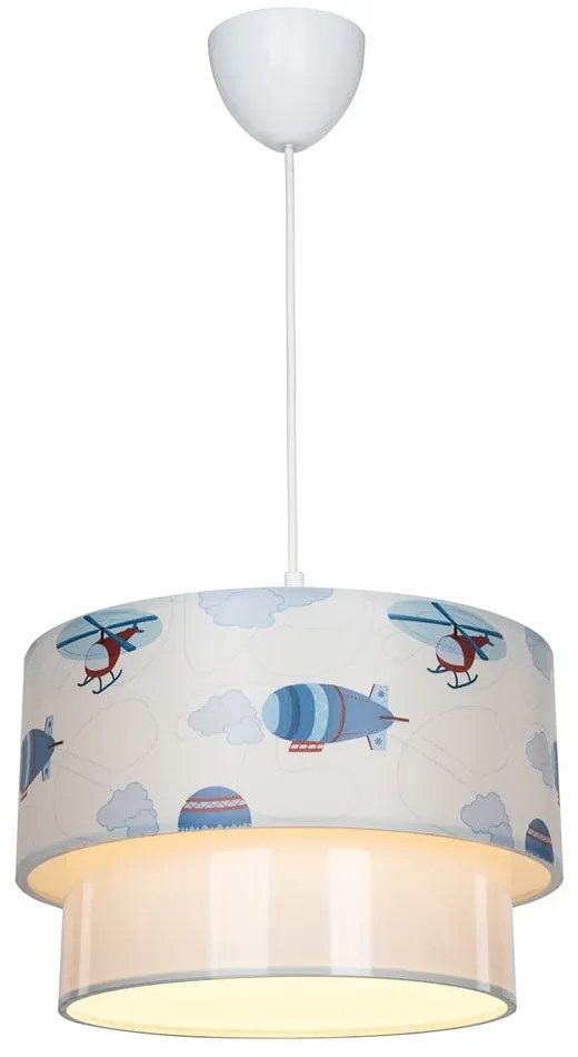 Bielo-modré detské svietidlo - Squid Lighting