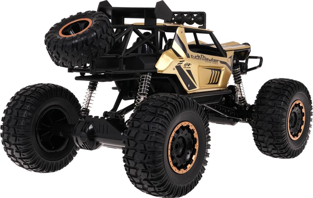 Ramiz Kovové pásové vozidlo Mega Crawler 1:8 Zlatá
