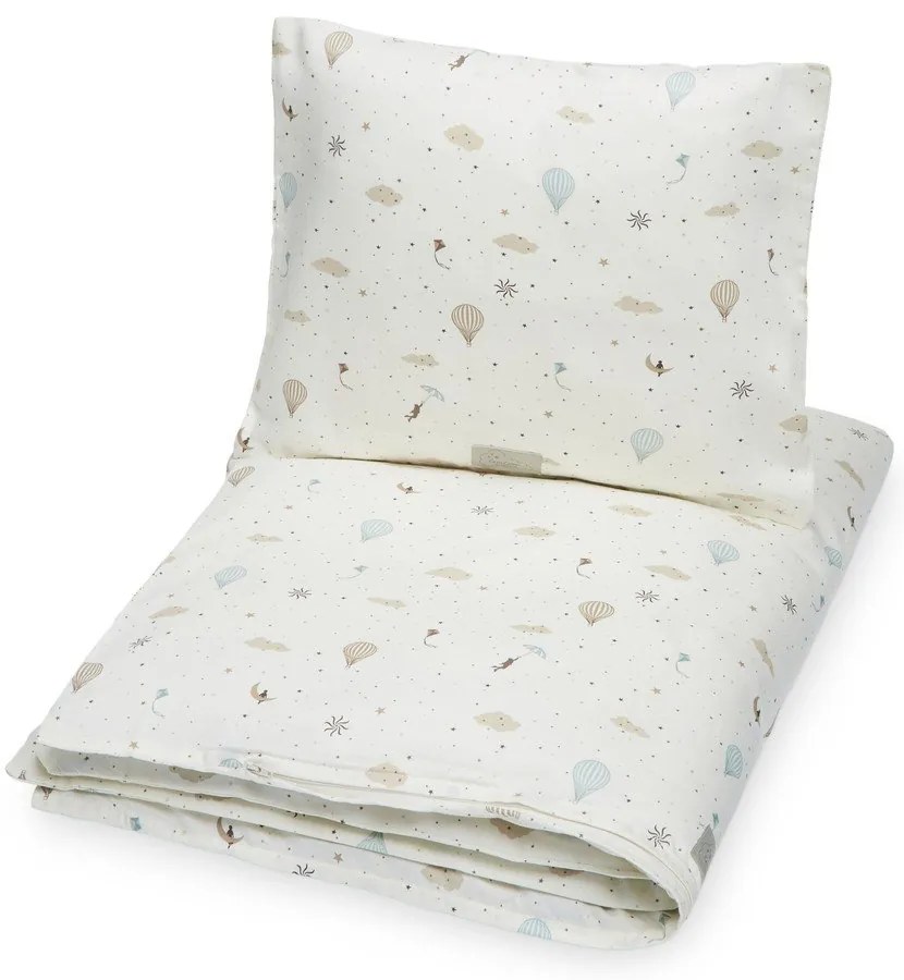 Slonovinová detská obliečka do postieľky z Bio bavlny 100x140 cm Dreamland – Cam Cam Copenhagen