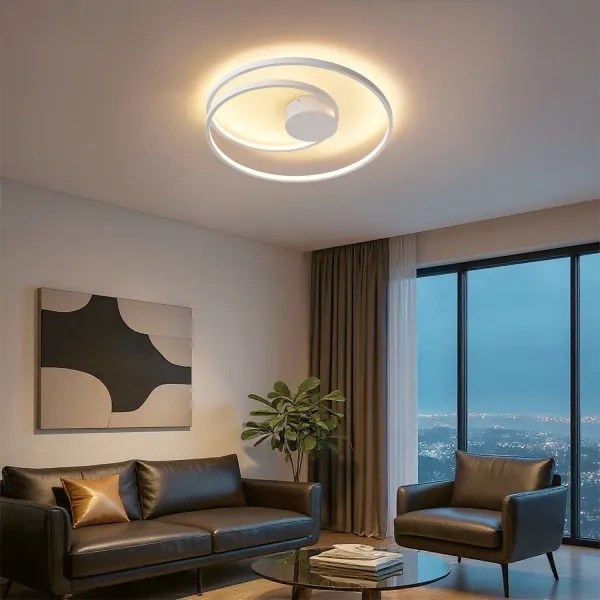 Brilagi - stmievateľné stropné svietidlo TWISTER LED/48W/230V priemer 50 cm biele + DO